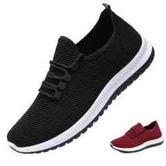 レディース スニーカー ランニングシューズ フィットネス 早く履ける 滑り止 スポーツシューズ ウォーキング 蒸れにくい ジム 軽量 (ブラック, 日本の靴のサイズ寸法, 大人, 数値, 24.5 cm) [ブラック] [24.5 cm]