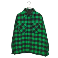 L.L.BEAN エルエルビーン Maine Guide Shirt メインガイド ウィズ プリマロフト ウール チェック シャツジャケット 277790 S グリーン/ブラック メンズ