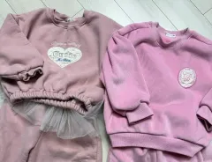 女の子 冬 上下セット 2着 まとめ