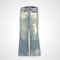 AG エージー / Y2K the ANGEL boot cut フレアデニム USA製 参考定価：50,000程度  SIZE：24のサムネイル