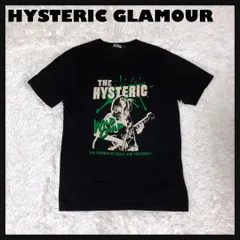 【美品】HYSTERIC GLAMOUR Tシャツ ギターガール ロゴ 黒 M