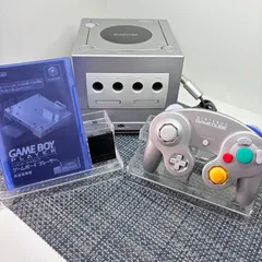 【フルメンテナンス】GC ゲームキューブ 本体 ゲームボーイプレイヤー セット DOL-001 シルバー 銀色 a