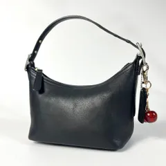Old Coach 9844 Shoulder bag Leather y2k コーチ ハンドバッグ アクセサリーポーチ 黒 美品