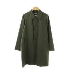 B&Y ユナイテッドアローズ BEAUTY&YOUTH ビューティー&ユース ステンカラーコート アウター ロング丈 ワンカラー 無地 M モスグリーン 1225-144-0201 /BB ■GY17のサムネイル