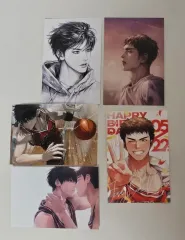 SLAM DUNK （スラムダンク）流川 楓・三井 寿 はがき グッズ