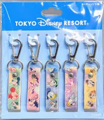 東京ディズニーリゾート キーチェーン ミッキー＆フレンズ(5個セット)