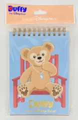 東京ディズニーシー メモ Duffy The DISNEY Bear ダッフィー(ベンチ) 2012