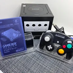 【フルメンテナンス】GC ゲームキューブ 本体 ゲームボーイプレイヤー セット DOL-001 ブラック 黒色 a