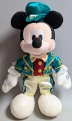 東京ディズニーリゾート ぬいぐるみバッジ TOKYO DISNEYLAND HOTEL ミッキー(緑系) 2020