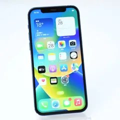 【液晶美品＊動作可】 SIMフリー iPhone12 64GB ブルー