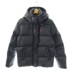ポロ バイ ラルフローレン Polo by Ralph Lauren ウォーターリペラント キルテッド ダウンジャケット フード付き XXS ネイビー /ES ■OS
