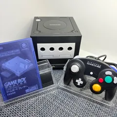 【フルメンテナンス】GC ゲームキューブ 本体 ゲームボーイプレイヤー セット DOL-001 ブラック 黒色 b