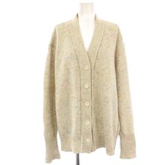 メヤメ ツイードカーディガン ニットカーディガン 長袖 F アイボリー MEYAME COTTON TWEED CARDIGAN - メルカリ