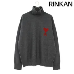 アミアレクサンドルマテュッシ  25AW  UKS839 ハートA刺繍タートルネックニット メンズ Lのサムネイル