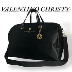極美品　VALENTINO CHRISTY　343　ハンドバッグ　ショルダーバッグ　トートバッグ　ボストンバッグ　スエード　黒　ブラック　レディース　メンズ　ユニセックス