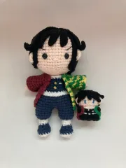 鬼滅の刃 編み まとめ売り (冨岡 義勇)