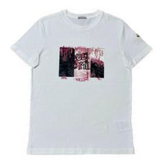 美品☆ モンクレール ペイント ワッペン M Tシャツ 国内正規品 5S315