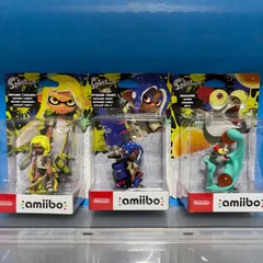 amibo 3体セット　スプラトゥーン　オクトリング　コジャケ　インクリング