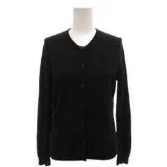 シーケーカルバンクライン ck Calvin Klein カーディガン クルーネック ウール M 黒 ブラック /FF ■YHS4のサムネイル