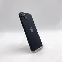 【最速発送】 iPhone 14 Plus 128GB ミッドナイト docomo 白ロム【難有】 84%