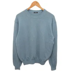 デンハム DENHAM WASHI KNIT CREW コットンニット セーター 長袖 オーバーサイズ 水色 01-23-02-71-061 ■IBO90のサムネイル