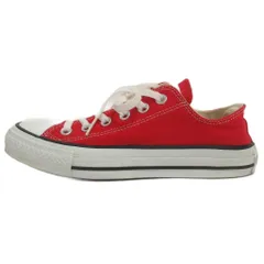 コンバース CONVERSE ローカット スニーカー キャンバス レッド 23.5cm