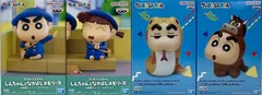 未開封、一部箱やや傷みあり　クレヨンしんちゃん フィギュア 4種セット　まとめ売り