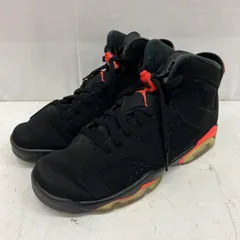 ナイキ AIR JORDAN 6 RETRO GS BLACK INFRARED 384665-060 エアジョーダン レディース  ISItems【USED】【古着】【中古】50156077