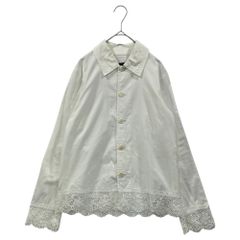 COMME des GARÇONS AD2002 レースデザイン 長袖シャツ - メルカリ