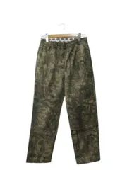 ディッキーズ Dickies ムラサキスポーツ ダブルニーパンツ イージーパンツ TCツイル チノパンツ ルーズシルエット プリント リアルツリーカモ 迷彩 カーキ M