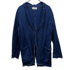 PROPOSITION READY-MADE INDIGO DYED LINEN CUT-OFF TAILORED JACKET インディゴダイリネンカットオフジャケットのサムネイル