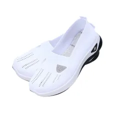 [DeerLuxe] 女性用スニーカー カジュアルレディーススニーカー 軽量スリッポン ナースシューズ ウォーキングシューズ しろいレディースすりっぽん あるきやすいすりっぽん 体育館すにーかー 普段用すにーかー れでぃー [A.ホワイト] [23.0 cm]