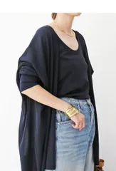 MUSE de Deuxieme Classe 24ss shake code ショートカーディガン ミューズ ドゥ ドゥーズィエム クラス