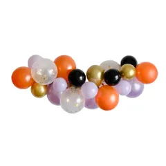 誕生日飾り付けセット バルーンガーランドキット 誕生日パーティー 結婚式 ウェディング 装飾 バースデー 予備風船あり 【ハロウィンポップ】