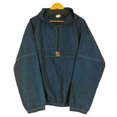 ユーズドフルギ USED古着 80S MADE IN USA フーデッド ナイロン
