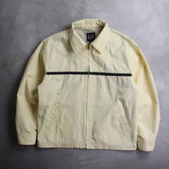 GAP ギャップ ブルゾン イエローMsize【XLサイズ相当】オールド 90s アメリカ古着 90年代 ビンテージ スウィングトップ ドリズラー