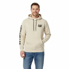 キャタピラー メンズ トップス Tシャツ パーカー グラフィック Caterpillar Graphic Pullover Hoodie Oatmeal オートミールのサムネイル