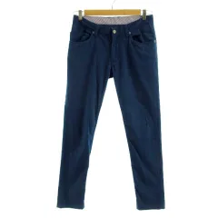 ジュンレッド JUNRed パンツ スリム ストレッチ コットン混 ブルー 青 Mのサムネイル