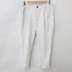 モノマート MONO-MART パンツ ロング丈 白 ホワイト M