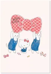 【中古】ポストカード ハローキティ(リボン) ポストカード 「トコロコムギ×サンリオキャラクターズ」