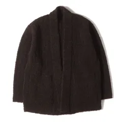 新品 ABYTS エーバイティーエス ガウン サイズ:0 ボア ニットガウン (BOA KNIT GOWN ABYTS-047) ブラウン トップス セーター カーディガン 羽織り【メンズ】のサムネイル