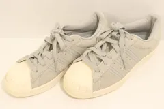【中古】 adidas レディーススニーカー 23cm SUPERSTAR adidas 23cm ライトグレー ロゴ GY8133