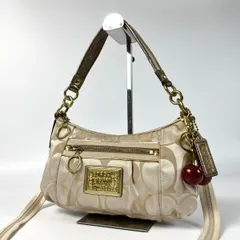 Coach Poppy Signature Shoulder Bag 15317 コーチ ポピー シグネチャー ショルダーバッグ