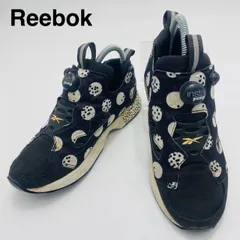 希少 リーボック インスタポンプフューリー OG V68799 24cm ドット 水玉 ブラック ホワイト 完売品 人気モデル Reebok INSTAPUMP FURY 軽量 派手 個性的 運動 散歩 通学 通勤 メンテナンス済 スニーカー hws02581