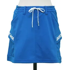【美品】Jack Bunny ジャックバニー スカート ブルー サイズ:0(S) / Sパイル スカート / ミニ丈 ロゴ プリント インナー付き ウエストゴム / ボトムス ゴルフ スポーツ【レディース】【中古】のサムネイル