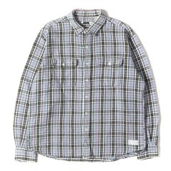 MAZZEL Royal Straight Flush ネイビー チェックシャツ - メルカリ