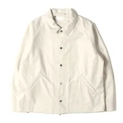【新品】SOPHNET ソフネット ジャケット オフホワイト 白 サイズ:4 | 25AW メルトンウール コーチジャケット (LIGHT MELTON WOOL COACH JACKET) | アウター ブルゾン 上着【メンズ】
