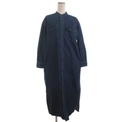 ロッソ ROSSO アーバンリサーチ Lee別注 ワークドレス デニム ワンピース ロング LB9480 ブルー F ■TC