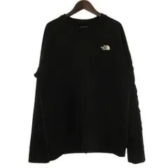 ザノースフェイス THE NORTH FACE テックエア スウェット プルオーバー トレーナー エンボスロゴ NT12087 黒 ブラック  L