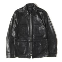 24AW Celine レザージャケット 44 レザーライダース エディスリマン